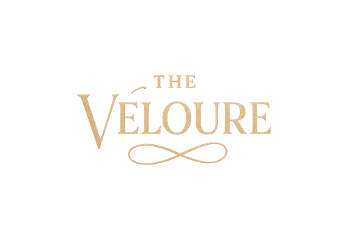 logo for the store named the veloure